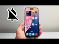 How To Turn ON OFF Silent Mode Without Button on iPhone