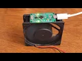 USB Accelerometer testing setup