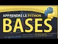 APPRENDRE LE PYTHON LES BASES PREREQUIS