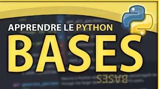 apprendre le python 1 les bases u0026 prerequis