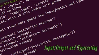 and Typecasting Python Programming for Beginners