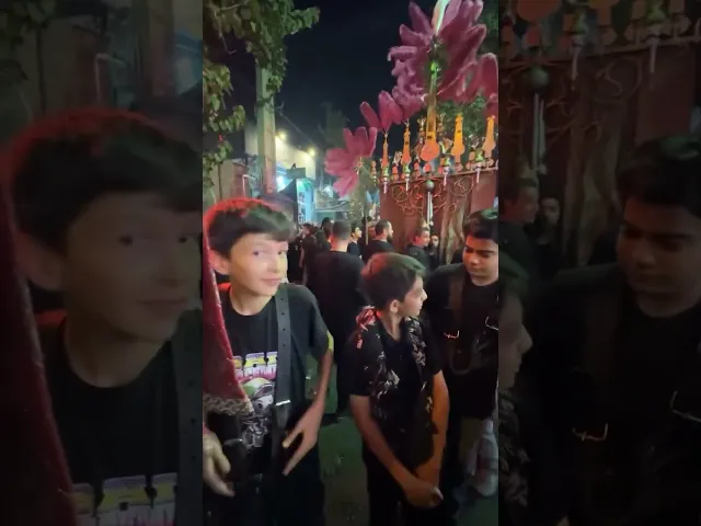 آیین تکیه خوانی شب هشت صفر 6 #shorts