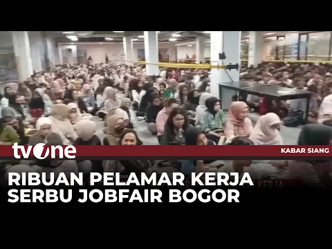 Jobfair di Bogor Diserbu 6.000 Pelamar Kerja