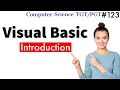 Visual Basic introduction Visual Basic in Hindi Computer Science Teacher KVS