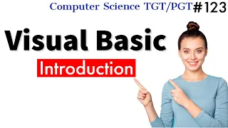 Visual Basic introduction Visual Basic in Hindi Computer Science Teacher KVS