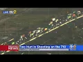 710 Freeway closed at 105 for shooting investigation