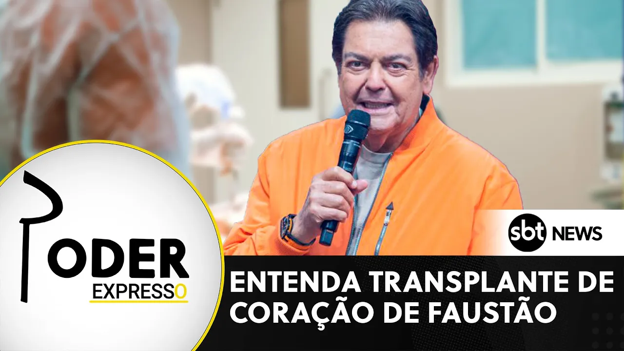 ???? Poder Expresso: Entenda transplante de coração de Faustão, após três semanas na fila | SBT News