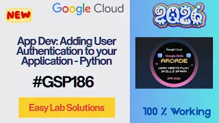 App Dev Adding User Authentication to your Application - Python