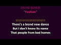 David Bowie - Fashion