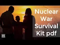 Nuclear War Survival Kit pdf FREE Guide