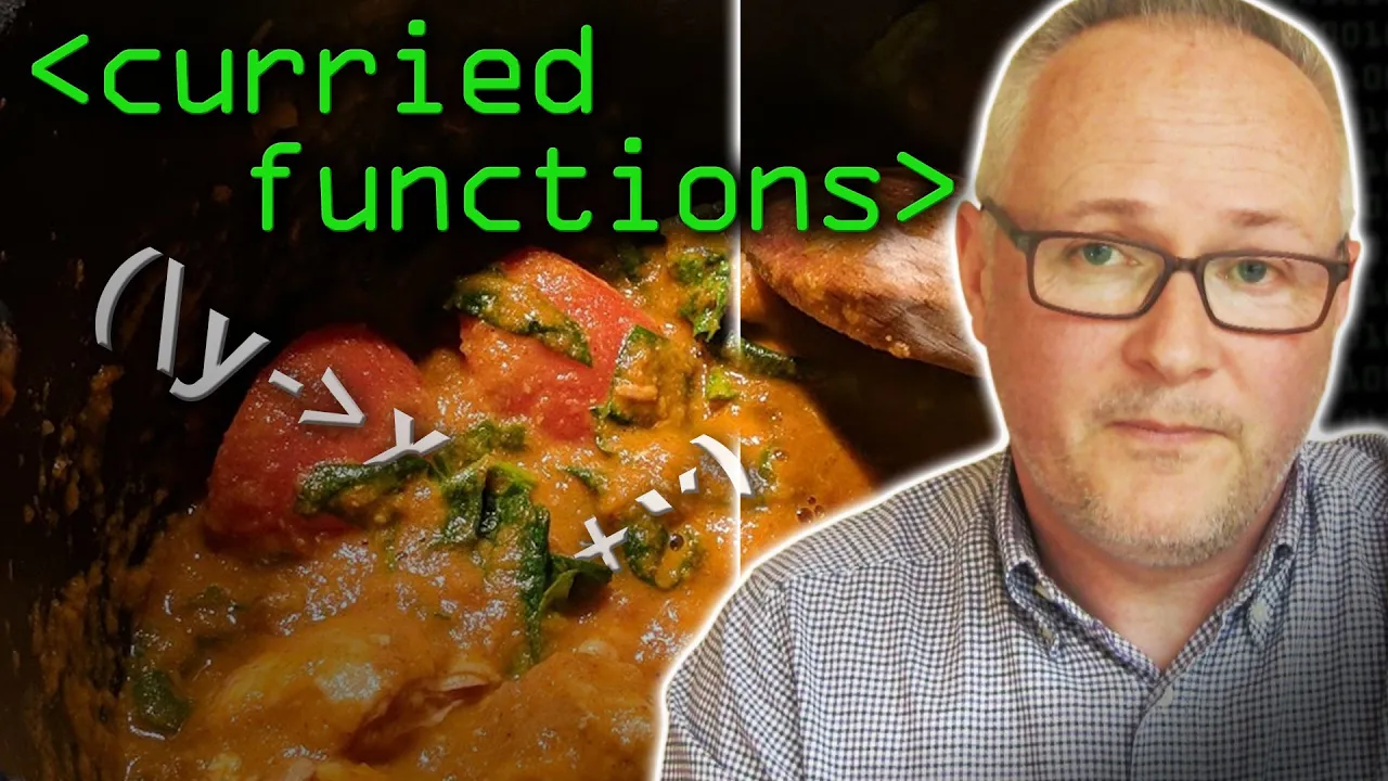 Curried Functions - Computerphile - YouTube thumbnail
