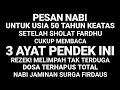 Download Lagu PESAN NABI‼️Sudah Usia 50 Tahun keatas? Baca 3 Ayat Ini Setelah Sholat – Dosa Luruh, Surga Dijamin!\