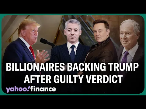 Download MP3 Billionaires Musk, Ackman, Schwarzman speak out for Trump