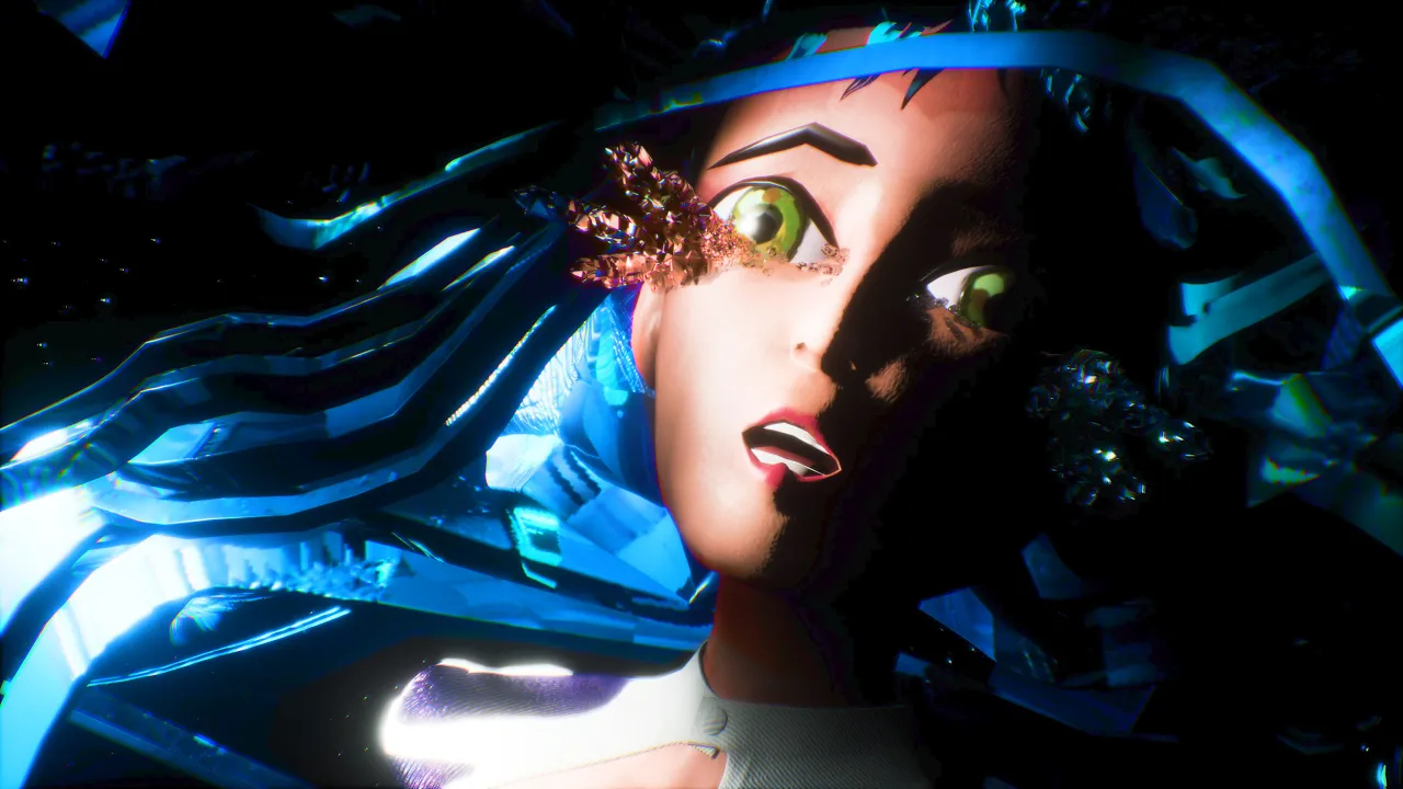 Ashnikko - Cry (feat. Grimes) [Official Music Video]