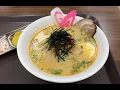 Tonkatsu Ramen and Assorted Tempura at H-Mart