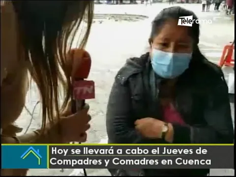 Hoy se llevará a cabo el Jueves de Compadres y Comadres en Cuenca