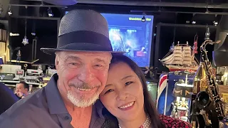 I went to Danny Seraphine's welcome party! Yeah! Band Chicago’s the drummer! 🔥🔥