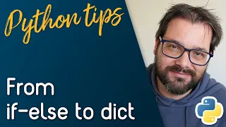 Use A Dictionary Instead Of If-Else Statements Python Tips
