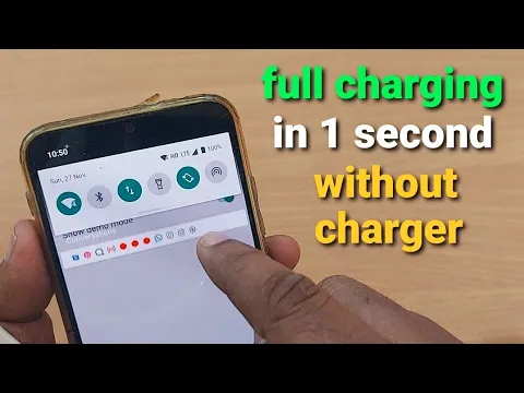 Download MP3 how to fully charge your phone in 1 second without charger