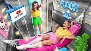 بنينا غرفة سرية في الأسانسير 