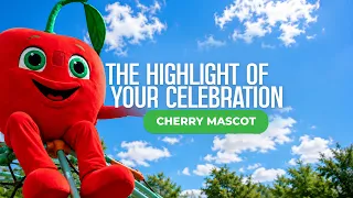 Cherry Mascot Costume