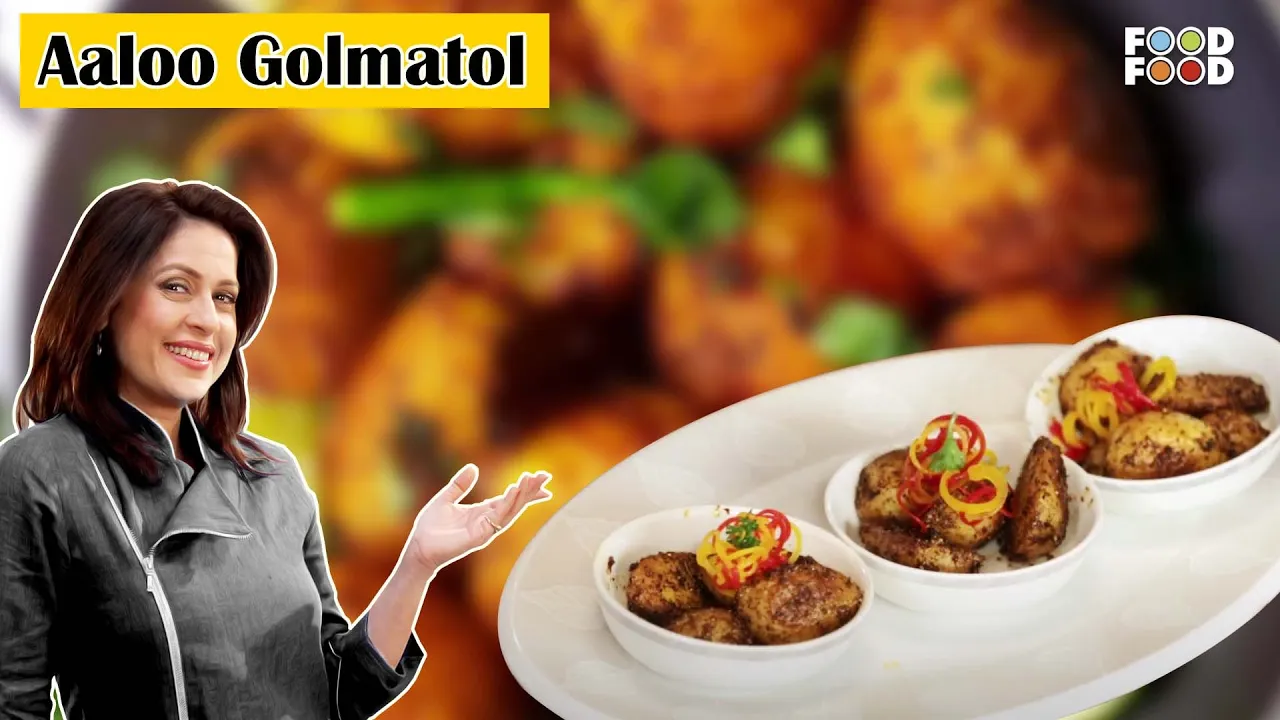       Spicy Aaloo Golmatol Recipe   Tasty Snack Aaloo Golmatol   FoodFood