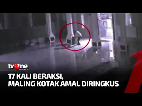 Viral Aksi Pencurian Uang di Masjid, Pelaku Berhasil Ditangkap Usai 17 Kali Berhasil Kabur