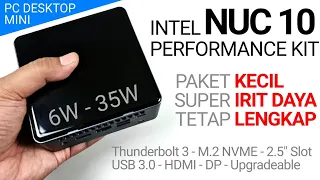 Download PC Desktop Super Kecil, Irit Listrik, dan Kencang: Review Intel NUC 10 Performance Kit - Indonesia MP3