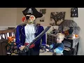 Unboxing New Talking Skeleton Pirate Animatronic Plus Carving Halloween Jack-O-Lanterns