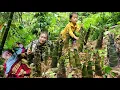 Download Lagu Harvest bamboo shoots to sell with daughter - bamboo shoot processing and cooking