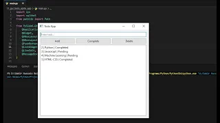 GUI Todo SQLite CLI GUI Small Apps Project 11