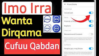 IMO Bilbilaa Irraa Qabdan Tanaan Setting Kana Ofirraa Cufuu Qabdan Imo Voice Club Room Remove 