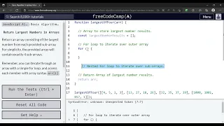 How to return the Largest Numbers in an Array or Arrays