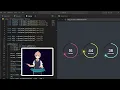 ASMR Programming - Beautiful Glowing Digital Clock