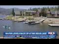 Big Bear Lake water levels near capacity after winter storms