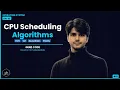 Operating System Day 02 CPU Scheduling Algorithms - FCFS SJF Round Robin Priority Genz Code