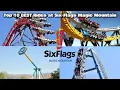 Top 10 BEST Rides at Six Flags Magic Mountain What Should YOU Ride and How LONG to Wait