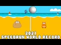 2021 Speedrun World Record: Hard Mode in Pou (Beach Volley)