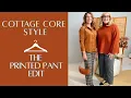 How to Wear Fall Patterns Plaid Houndstooth Cottage core Style