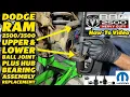 Dodge Ram Upper Lower Balljoints Plus Hub Bearing Assembly Replacement How-To