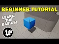 Unreal Engine 5 Beginner Tutorial Getting Started 2022