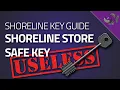 Shoreline Store Safe Key - Key Guide