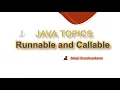 Runnable and Callable interfaces comparison Tutorial - Java topics