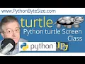 Python turtle Screen class