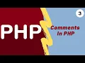 PHP Tutorial for Beginners Comments in PHP Elkick