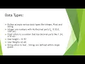Summer Training Presentation on Python