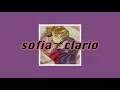 Download Lagu sofia - clario // s l o w e d  \u0026  r e v e r b