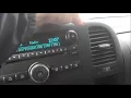 GMC Sierra Chevy Silverado Sterio How to Repair Replace Problems