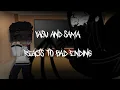 Yasu and Sama reacts to bad ending The Mimic