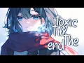 Download Lagu 「Nightcore」 toxic till the end - ROSÉ ♡ (Lyrics)